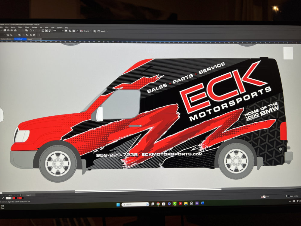 Signs and vehicle wraps gallery image