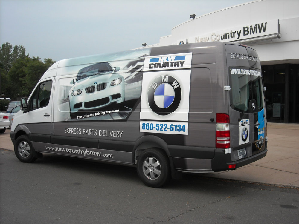 Signs and vehicle wraps gallery image